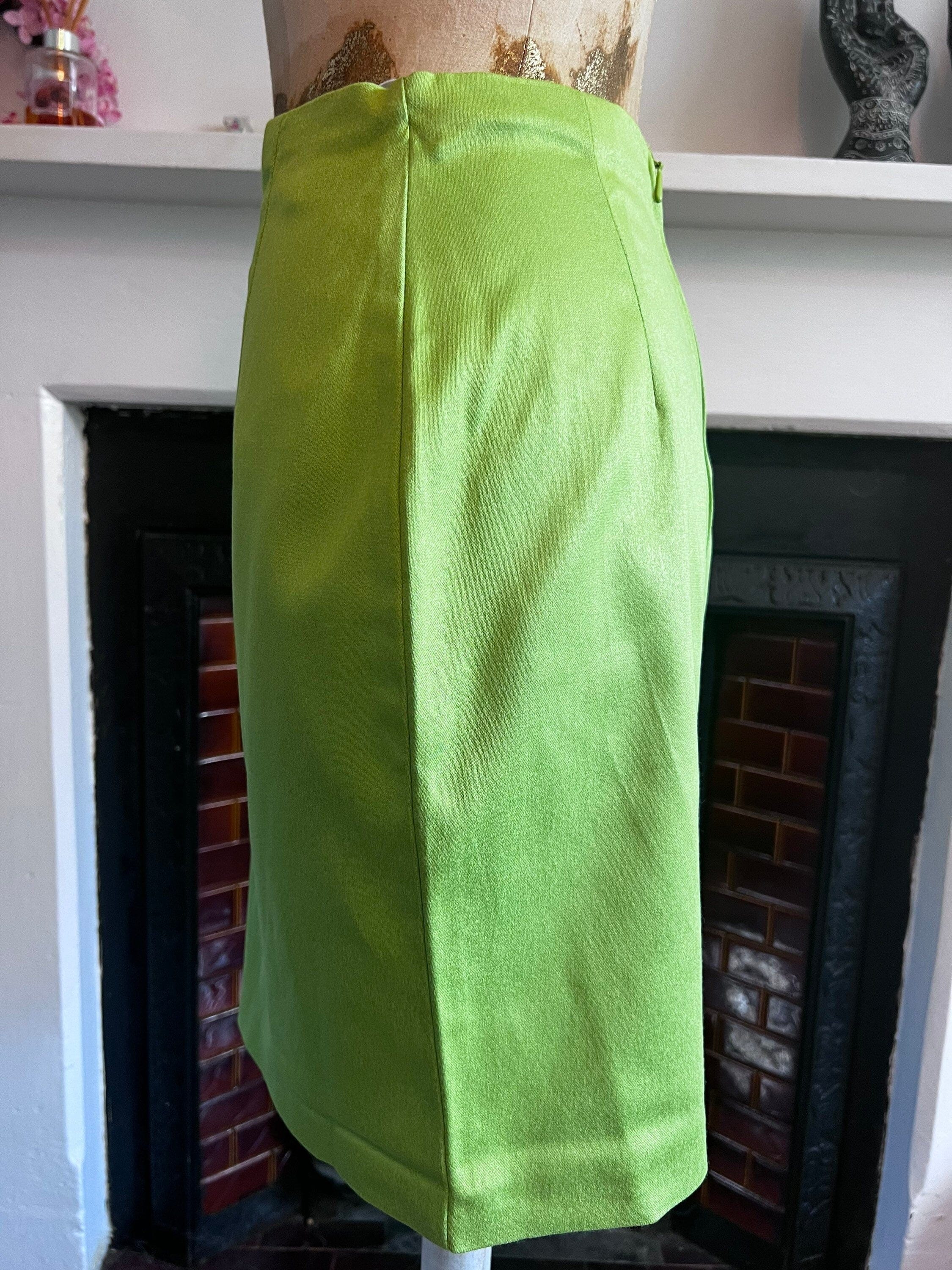 H and m deals green skirt