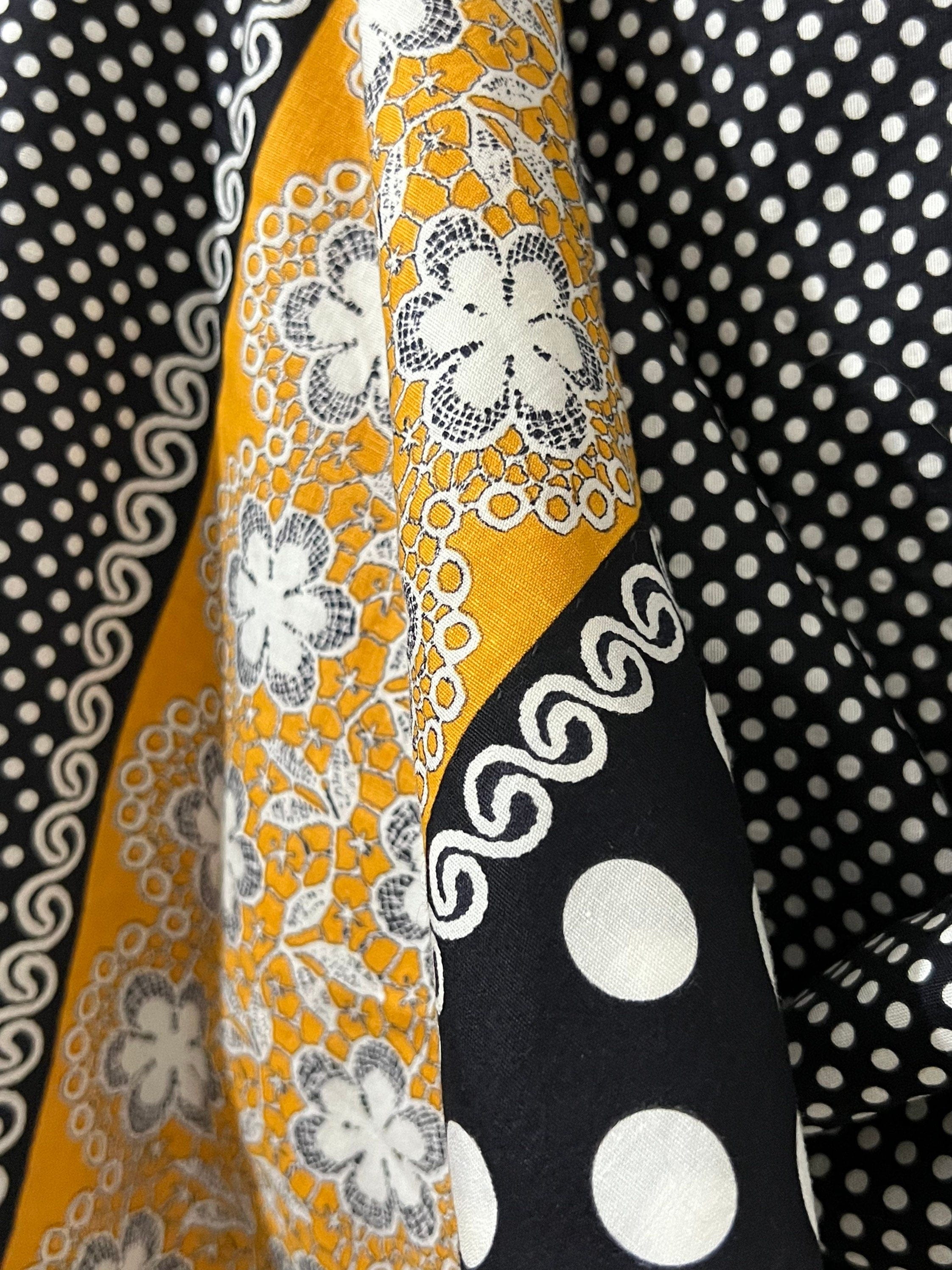 Black and yellow maxi skirt discount