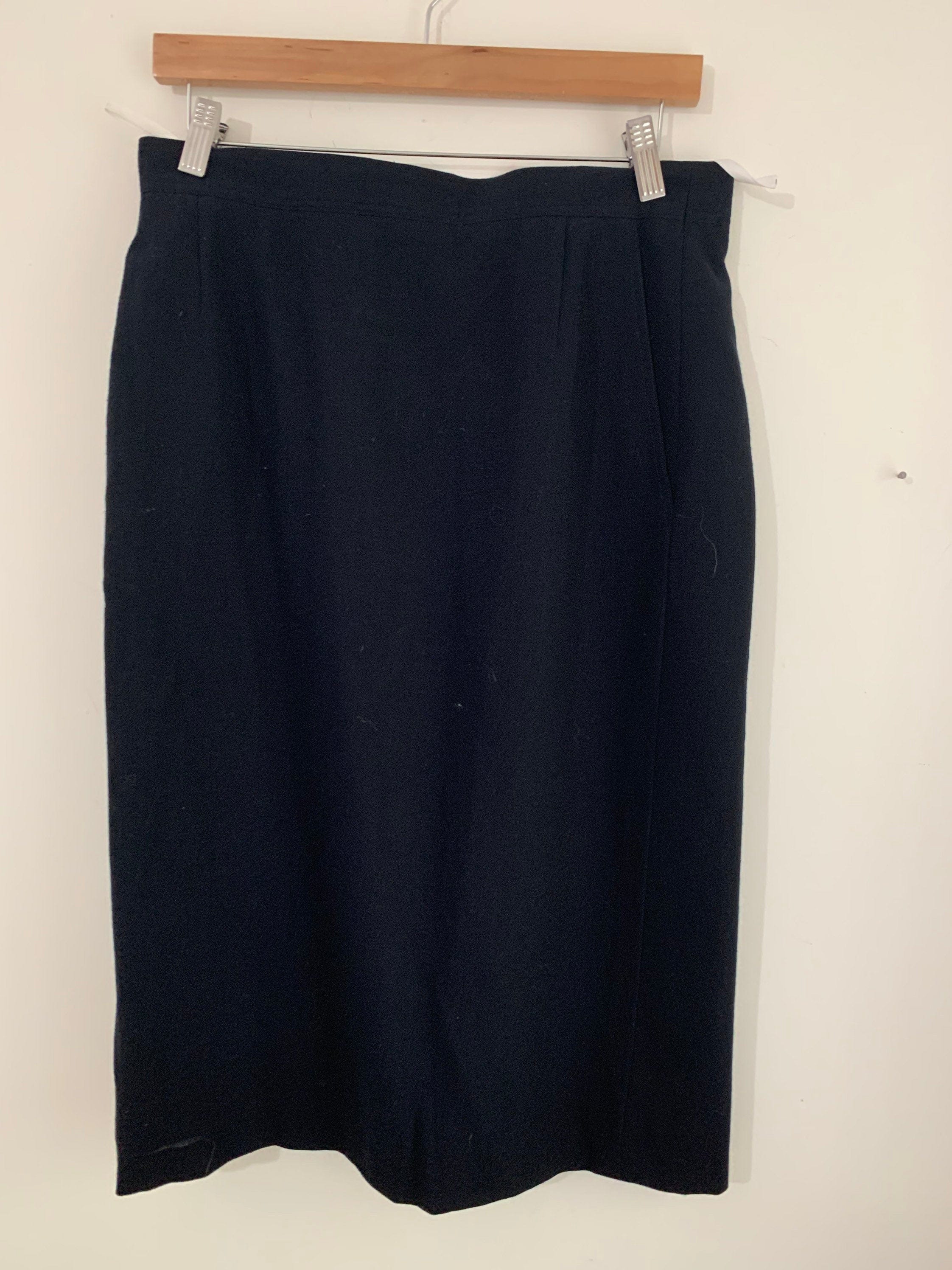 Navy blue pencil shop skirt uk