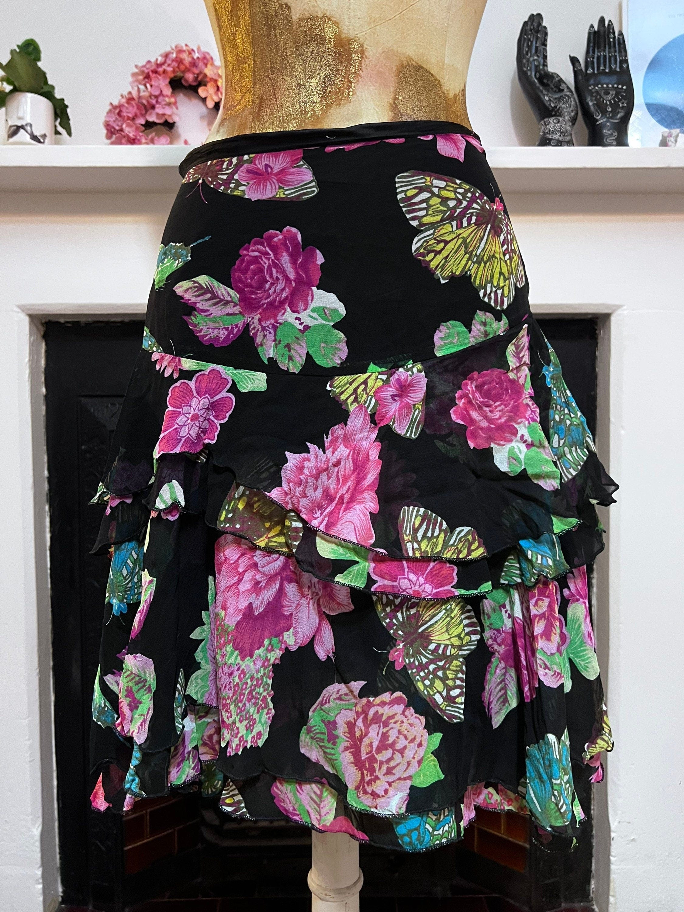 Chiffon skirt zipper shop